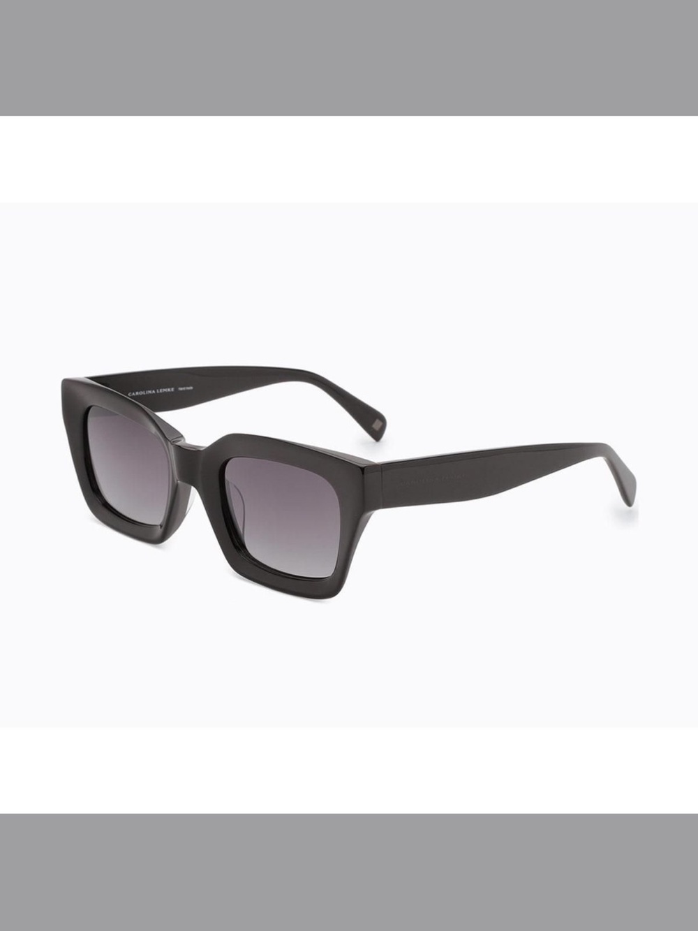 Sleek Black Square Women's Sunglasses - Unknown Brand